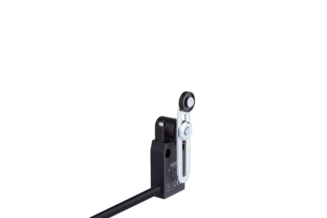 L66 Plastic Body 18 mm Plastic Adjustable Roller Arm Snap Action 1NO+1NC Limit Switch